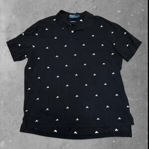 Rare polo ralph lauren skull shirt